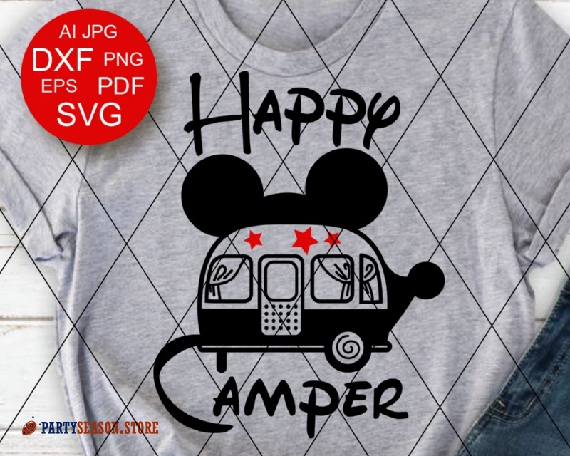 Download Happy camper Mickey