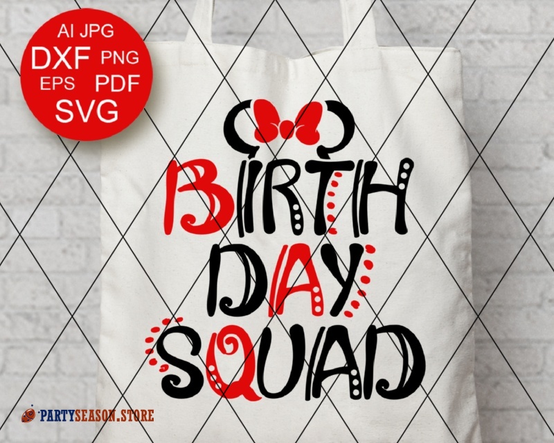Download Birthday squad vector