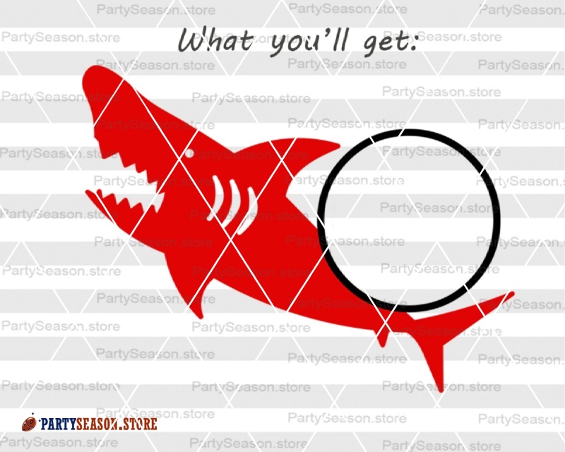 Download Shark monogram svg
