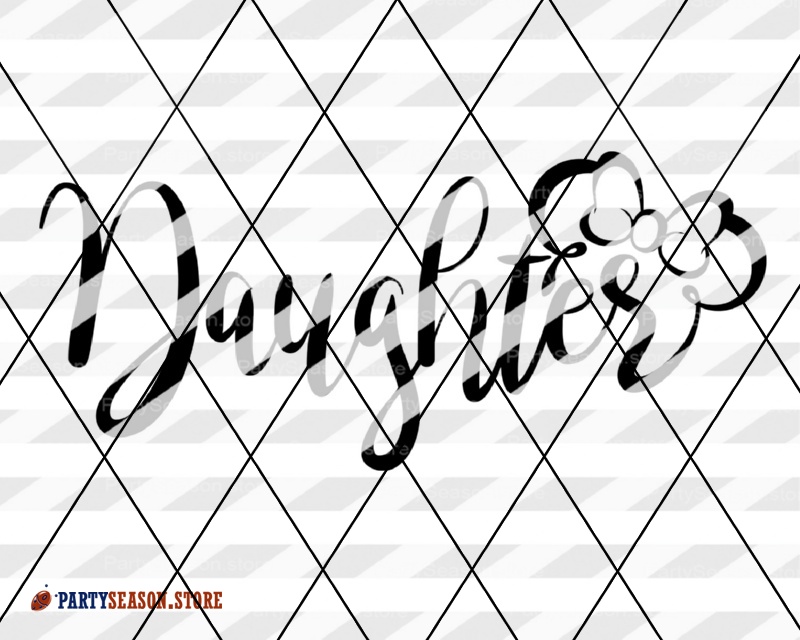 Download Daughter svg file saying