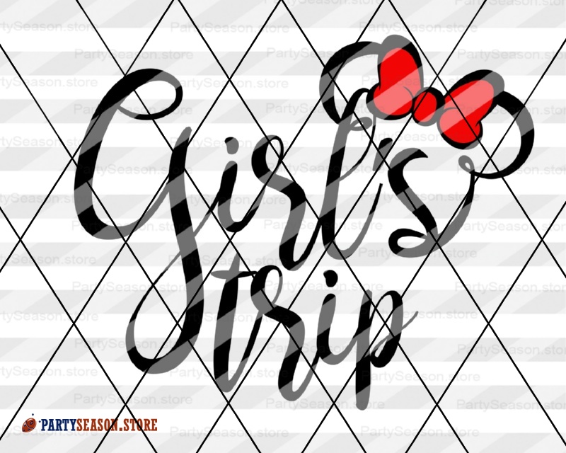 Download Girl's trip svg Minnie