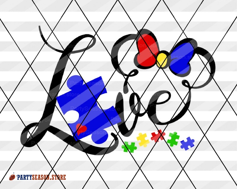 Download Love Autism svg