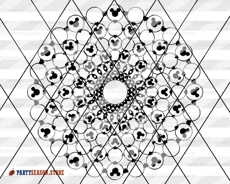 Download Lace Mandala svg Disney