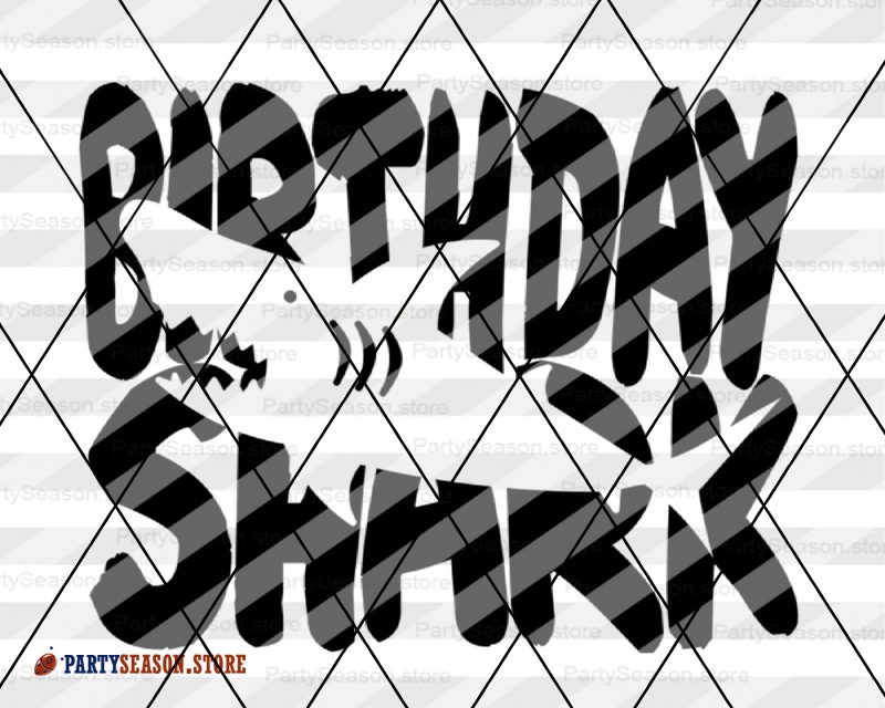 Free Free 235 Birthday Shark 2 Svg SVG PNG EPS DXF File