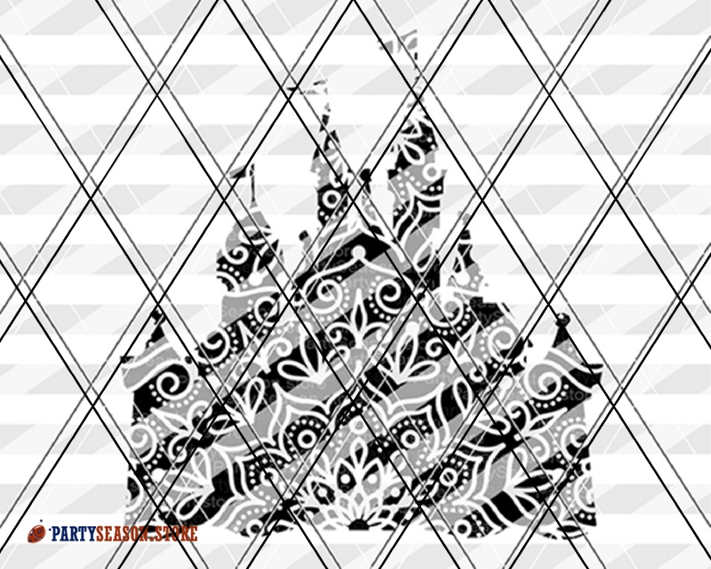 Download Disney Castle zentangle