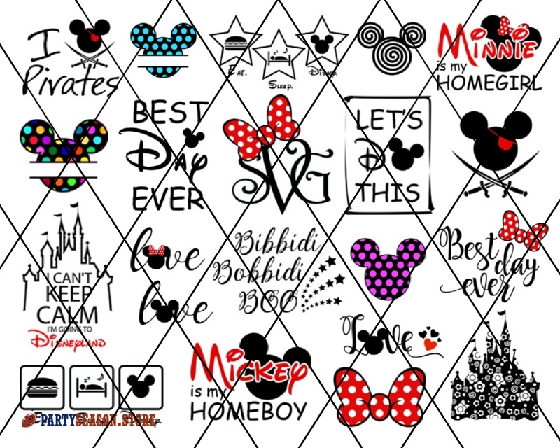 Download Disney BUNDLE svg files