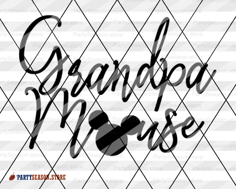 Download Grandpa Mouse tshirt design