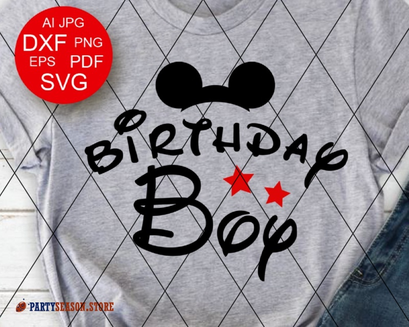 Download Disney birthday boy svg