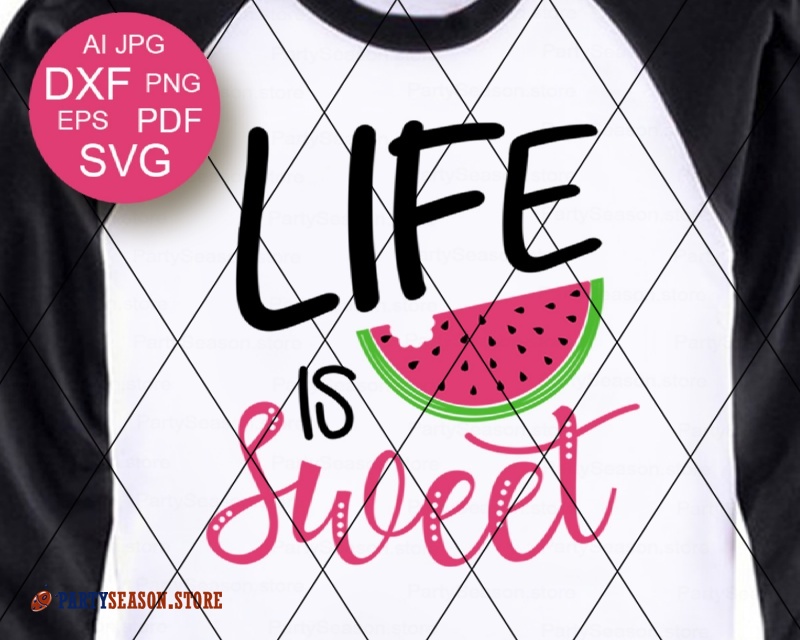 Download Life Is Sweet SVG