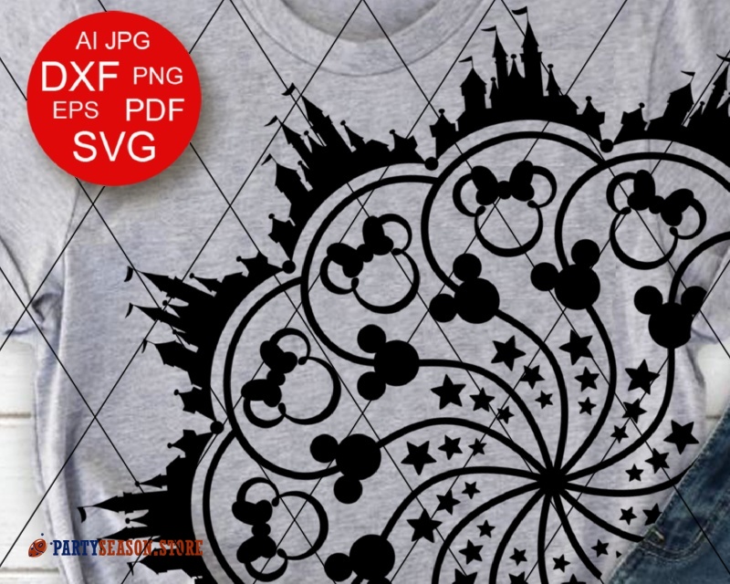 Free Free 224 Disney World Castle Silhouette Svg SVG PNG EPS DXF File