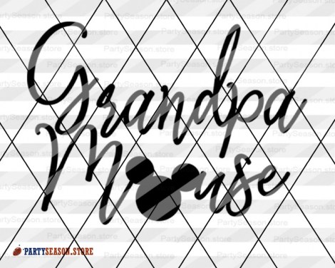 Download Grandpa Mouse tshirt design