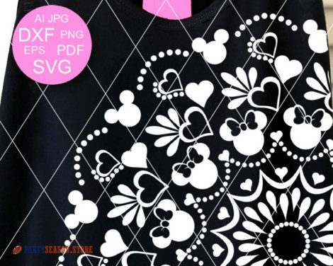 Download Mandala Disney svg