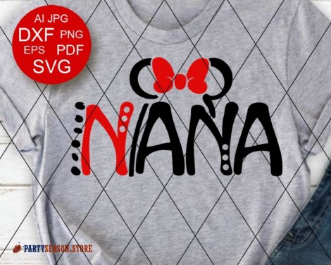 Download Nana shirt svg