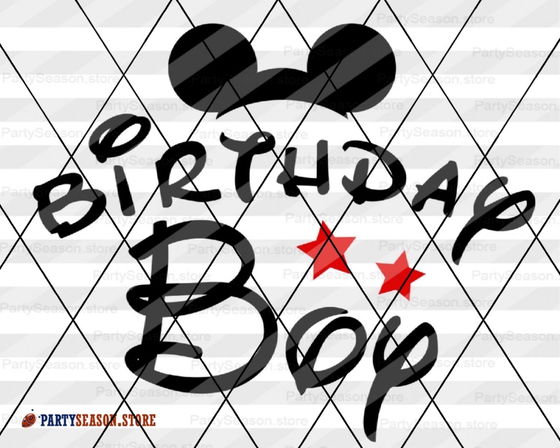 Download Disney birthday boy svg