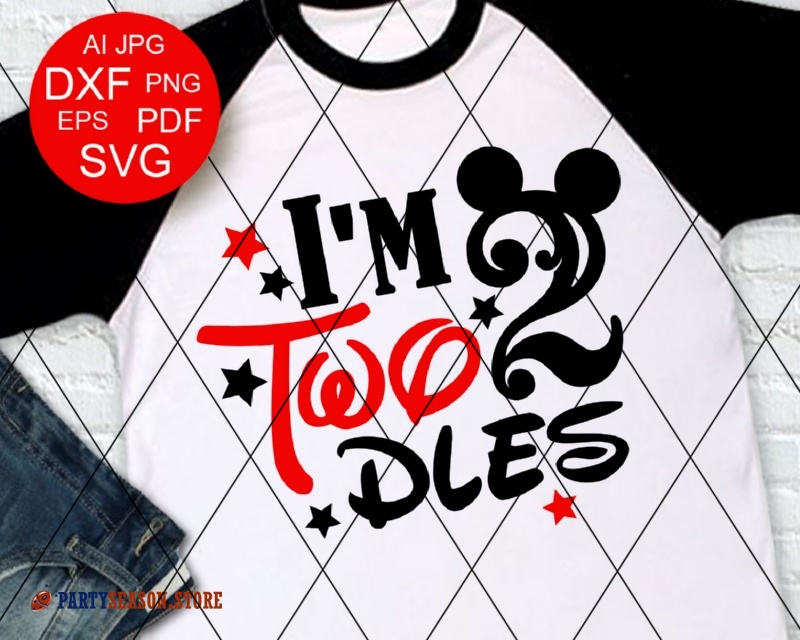 Download I'm Twodles svg