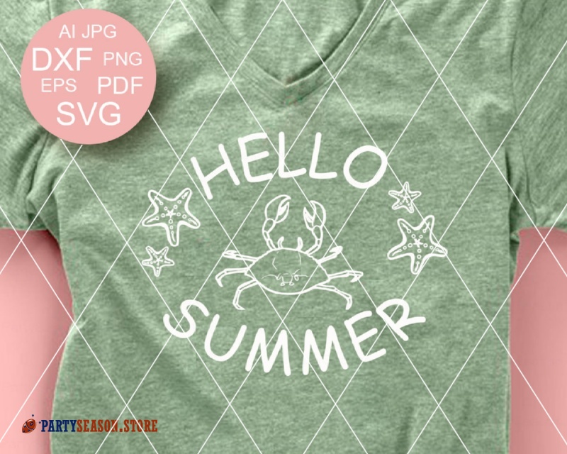 Download Hello Summer SVG